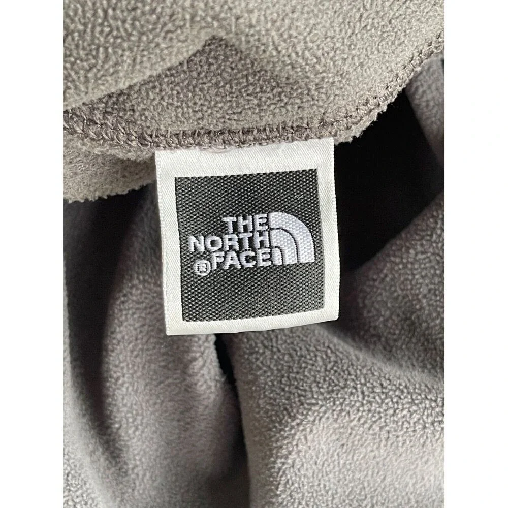 The North Face Mens Hiking‎ Golf Casual Walking 1/2 Zip Pullover M Grey